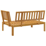 Garden Pallet Corner Sofa Solid Wood Acacia - 45-Degree Angle