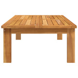 Garden Table 100x60x30 cm Solid Wood Acacia - 45-Degree Angle