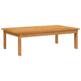Garden Table 100x60x30 cm Solid Wood Acacia - Top-Down View