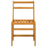 3 Piece Balcony Set Solid Wood Acacia
