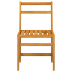3 Piece Balcony Set Solid Wood Acacia