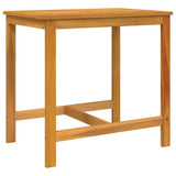 3 Piece Balcony Set with Cushions Solid Wood Acacia - 45-Degree Angle