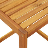 C Table 42x40x50 cm Solid Wood Acacia - Low Angle