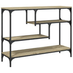 Console Table Sonoma Oak 100x30x75 cm Engineered Wood