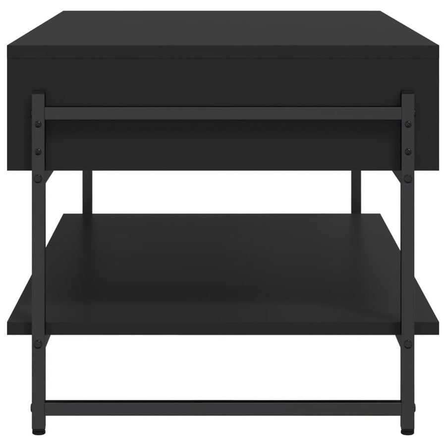 Coffee Table Black 90x50x45 cm Engineered Wood