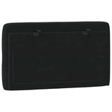 Headboard Cushion Black 90 cm Velvet - Close-Up Angle