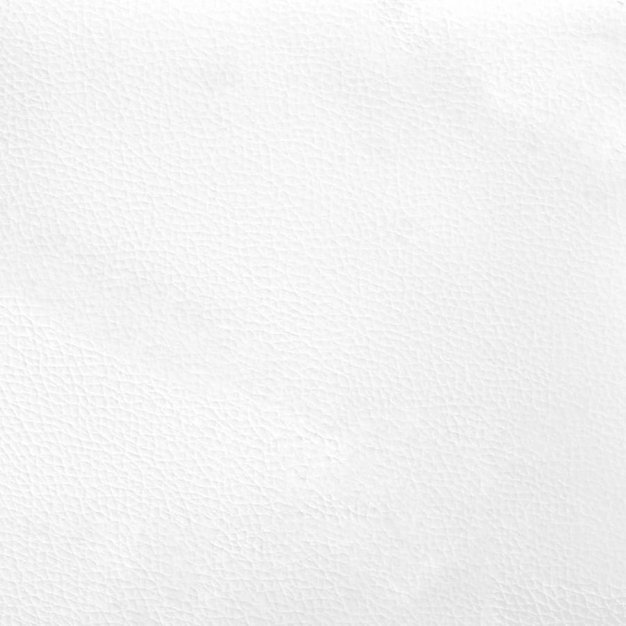 Headboard Cushion "Zadar" Black and White 90 cm Faux Leather