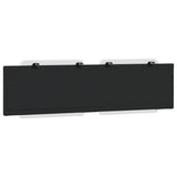 Headboard Cushion "Zadar" Black and White 180 cm Faux Leather