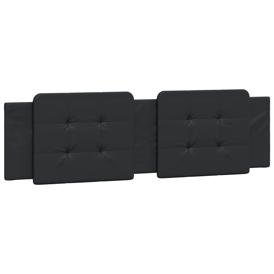 Bed Frame without Mattress "Zadar" Black 180x200cm Faux Leather