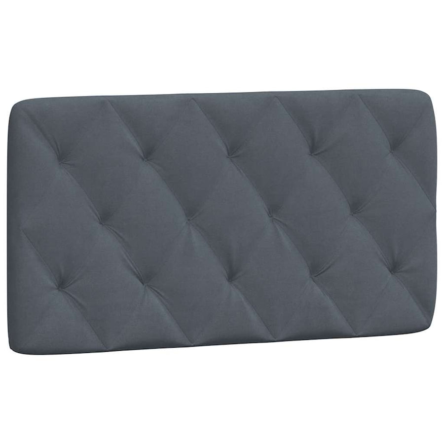 Bed Frame without Mattress Dark Grey 107x203 cm King Single Velvet