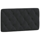 Bed Frame without Mattress Black 107x203 cm King Single Velvet