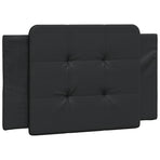 Bed Frame without Mattress "Zadar" Black 90x190 cm Fabric