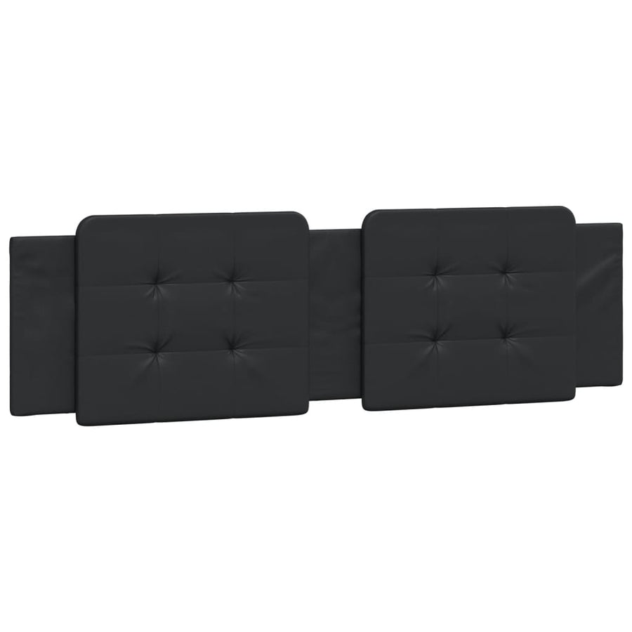 Bed Frame without Mattress "Zadar" Black 180x200 cm King Fabric