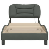 Bed Frame with LED without Mattress 