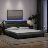 Bed Frame with LED without Mattress 