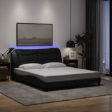 Bed Frame with LED without Mattress 