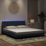 Bed Frame with LED without Mattress 