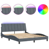 Bed Frame with LED without Mattress 