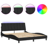 Bed Frame with LED without Mattress 
