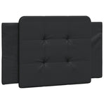 Bed Frame with LED without Mattress "Zadar" Black 90x190 cm