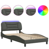 Bed Frame with LED without Mattress 
