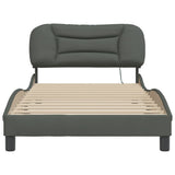 Bed Frame with LED without Mattress 
