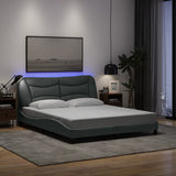 Bed Frame with LED without Mattress 