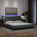 Bed Frame with LED without Mattress 