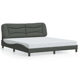 Bed Frame with LED without Mattress 