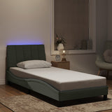 Bed Frame with LED without Mattress 