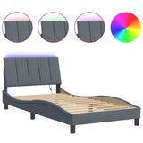 Bed Frame with LED without Mattress 