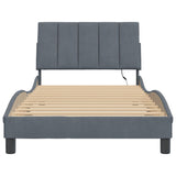 Bed Frame with LED without Mattress 