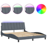 Bed Frame with LED without Mattress 