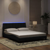 Bed Frame with LED without Mattress 