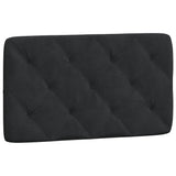 Bed Frame with LED without Mattress Black 90x190 cm Velvet