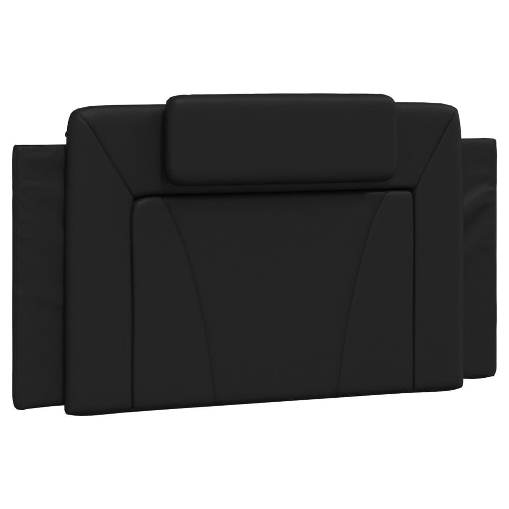 Bed Frame "Viana" with LED without Mattress Black 107x203 cm