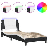 Bed Frame with LED without Mattress 