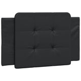 Bed Frame with LED without Mattress "Zadar" Black 107x203 cm