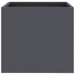 Planters 2 pcs Anthracite 32x30x29 cm Cold-rolled Steel