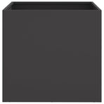 Planter Black 42x40x39 cm Steel