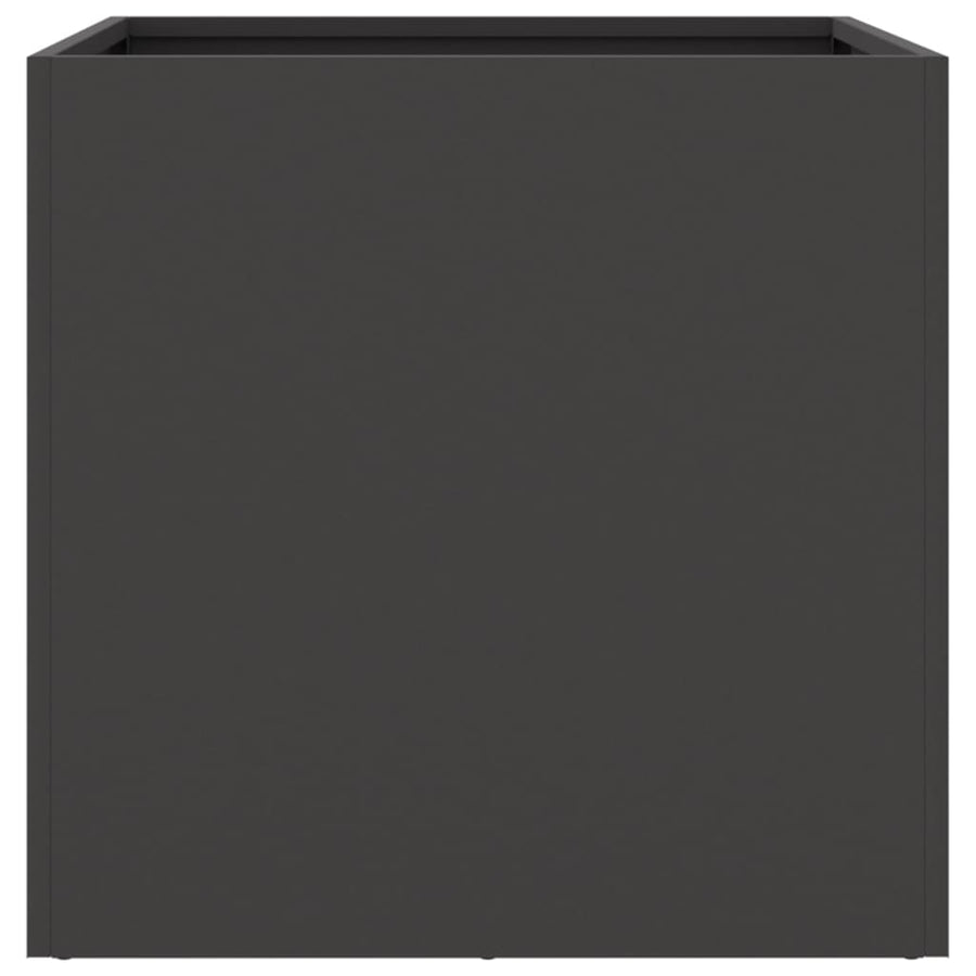 Planter Black 42x40x39 cm Steel