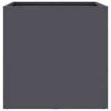 Planter Anthracite 42x40x39 cm Steel