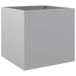 Planter Silver 42x40x39 cm Galvanised Steel