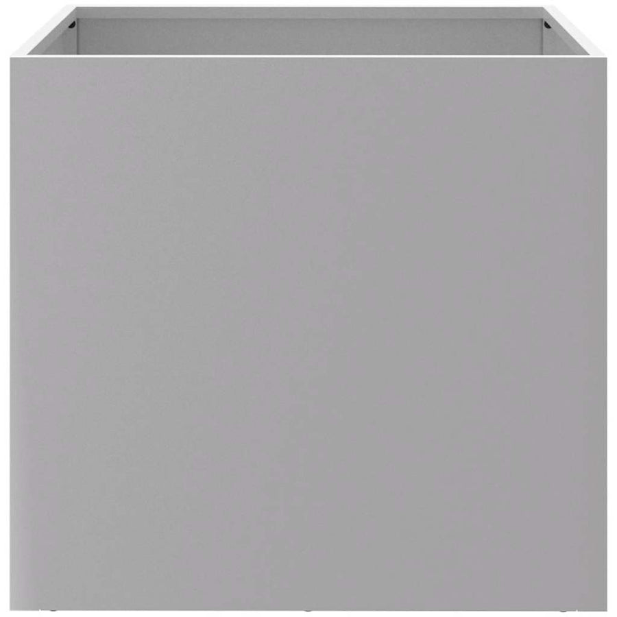 Planters 2 pcs Silver 42x40x39 cm Galvanised Steel