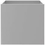 Planter Silver 49x47x46 cm Galvanised Steel