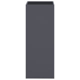 Planter Anthracite 32x29x75 cm Steel