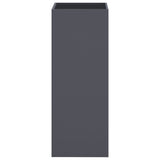 Planter Anthracite 32x29x75 cm Steel - Top-Down View