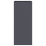 Planter Anthracite 32x29x75 cm Steel
