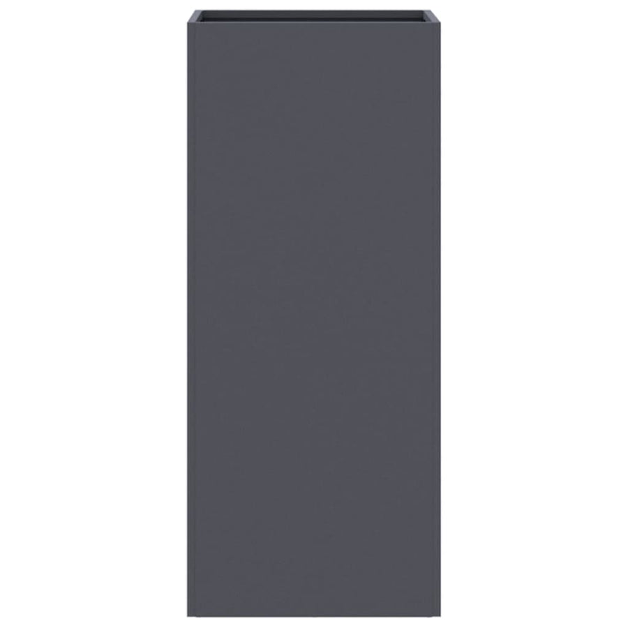 Planter Anthracite 32x29x75 cm Steel