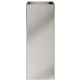 Planter Silver 32x29x75 cm Stainless Steel